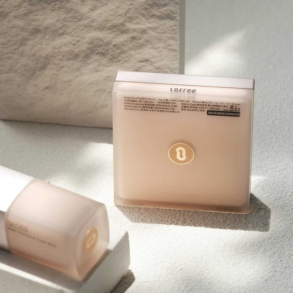 Glamor無線發光行動電源5,000毫安