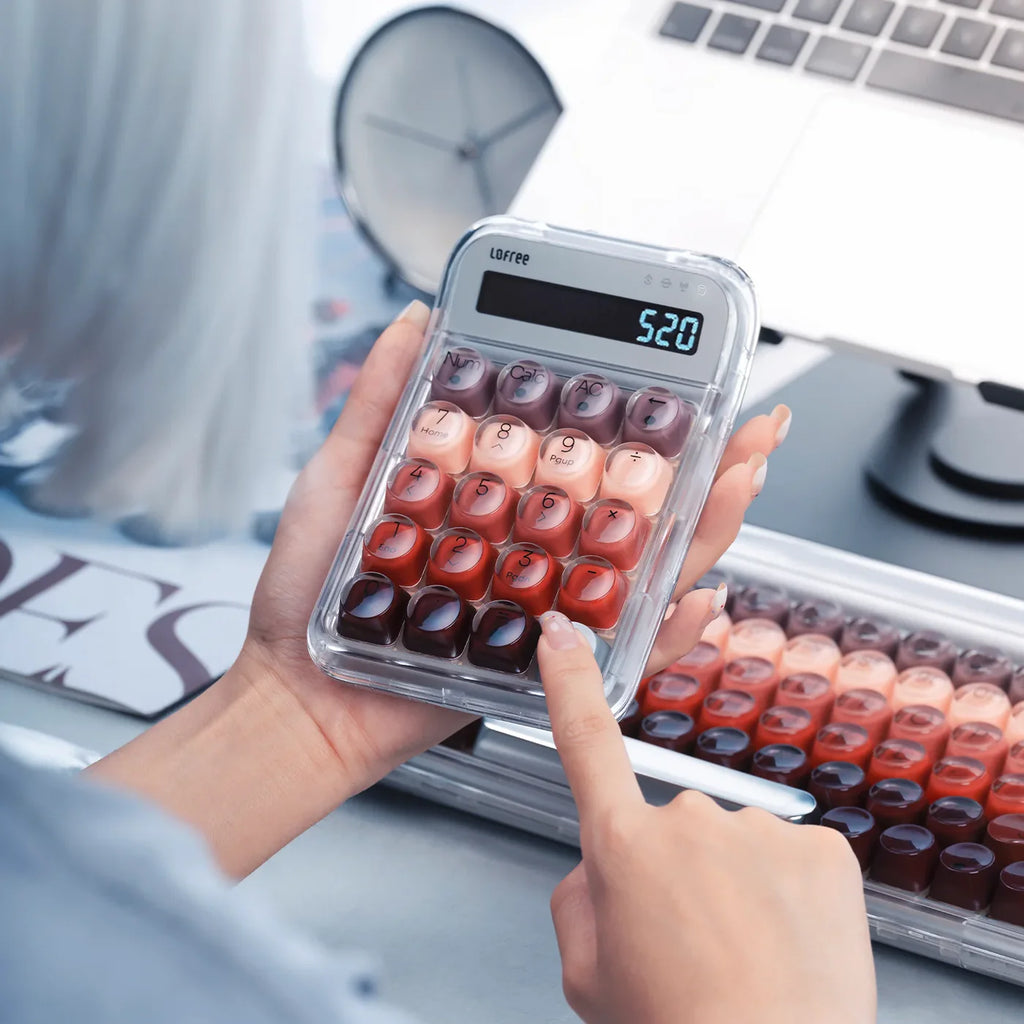 糖豆數字鍵盤-銀管