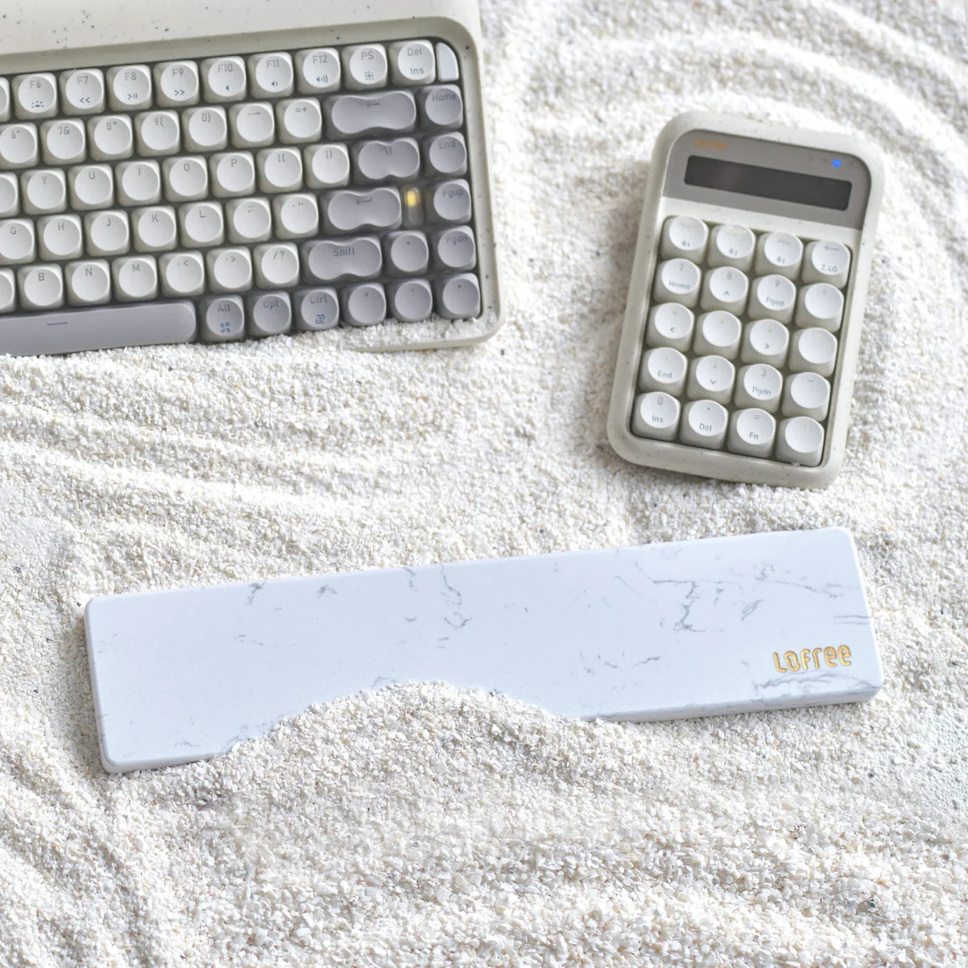 大理石鍵盤手枕