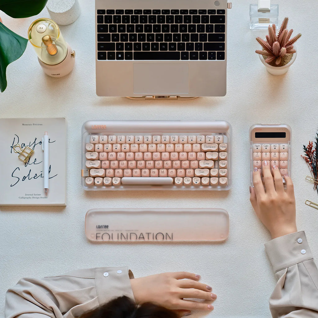 果凍透明鍵盤手枕－粉底液