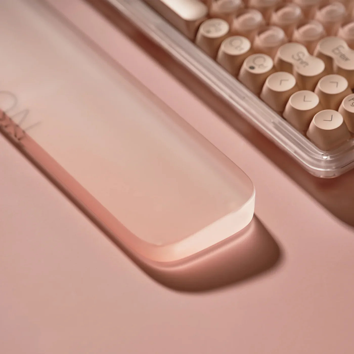果凍透明鍵盤手枕－粉底液