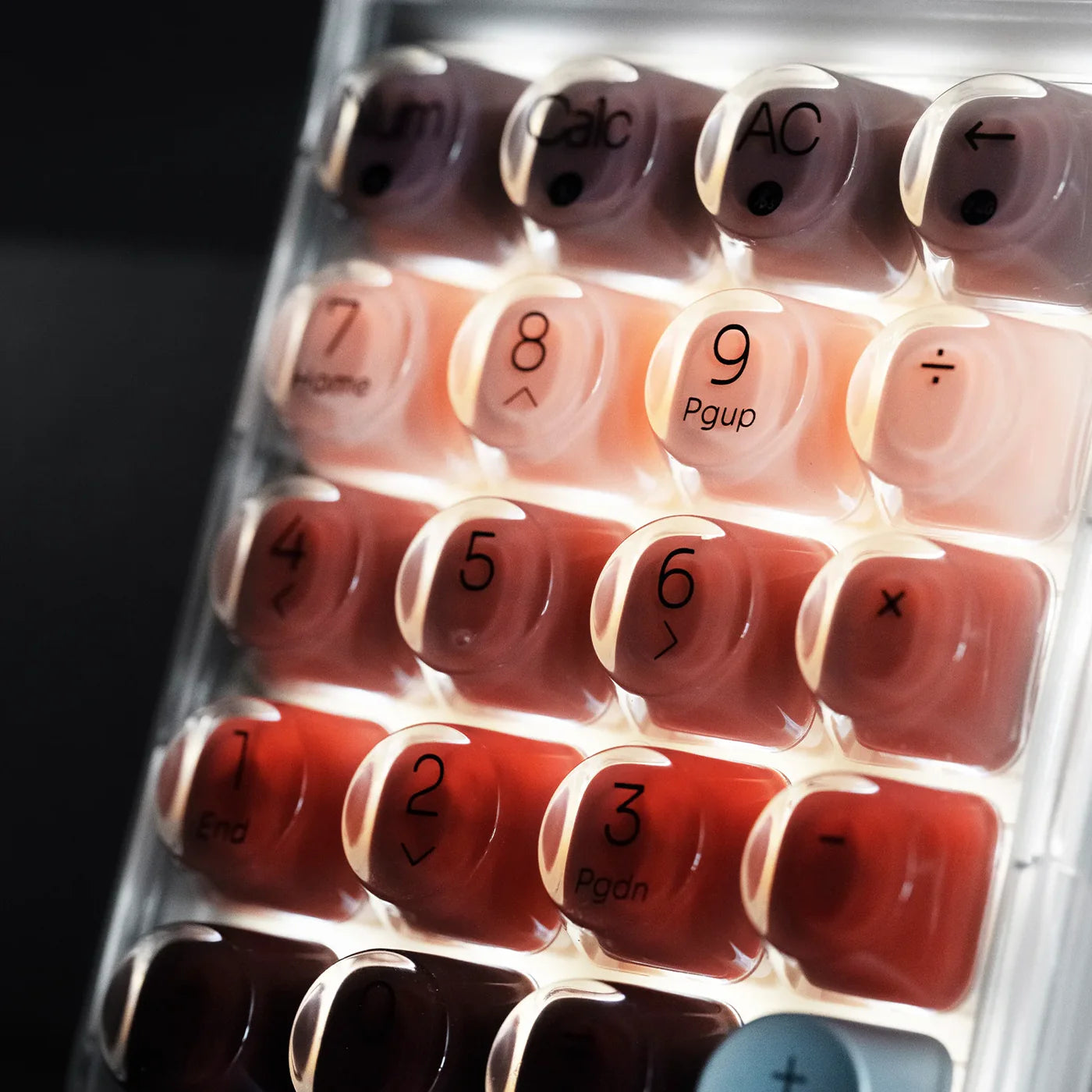 糖豆數字鍵盤-銀管