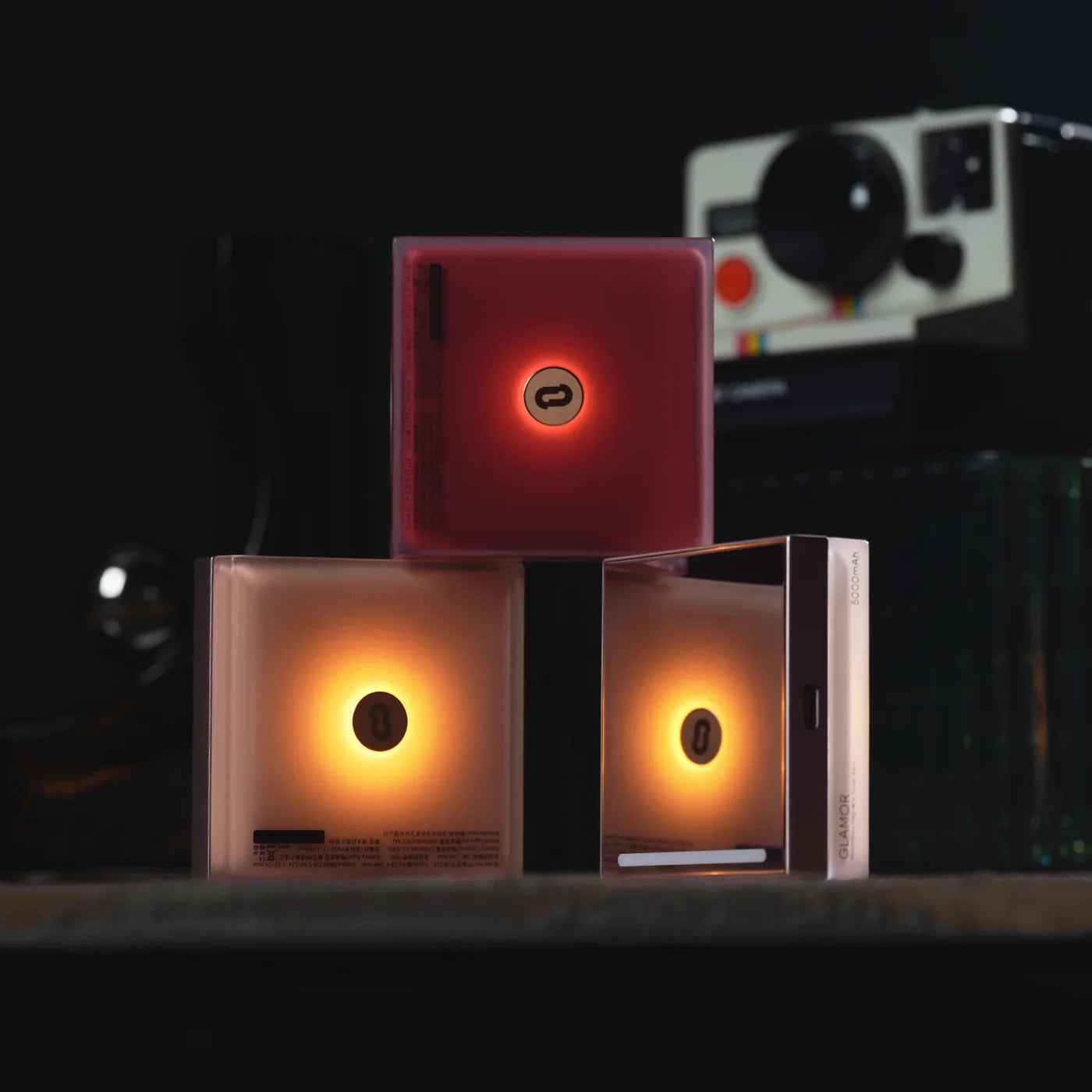 Glamor無線發光行動電源5,000毫安